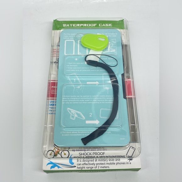 NEW WATERPROOF PHONE CASE FOR IPHONE 11 PRO BLUE/YELLOW - Picture 10 of 10